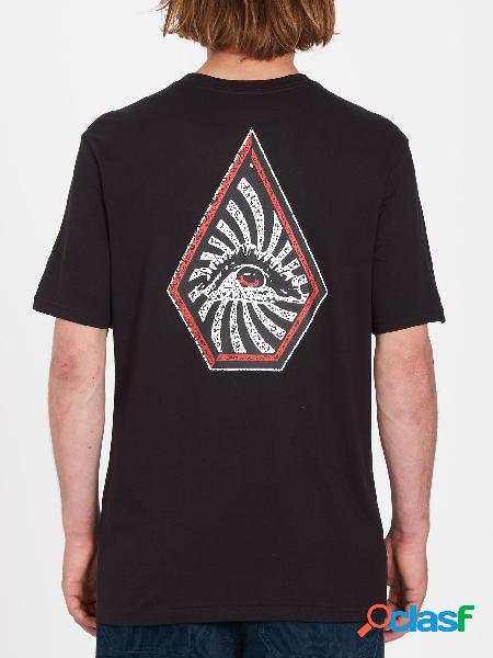 Volcom Camiseta Surf Vitals Jack Robinson - BLACK