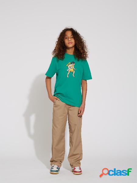 Volcom Camiseta Todd Bratrud - Synergy Green - (Niños)