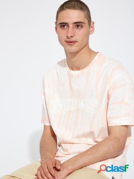 Volcom Camiseta Trippin Dye - PEACH BUD