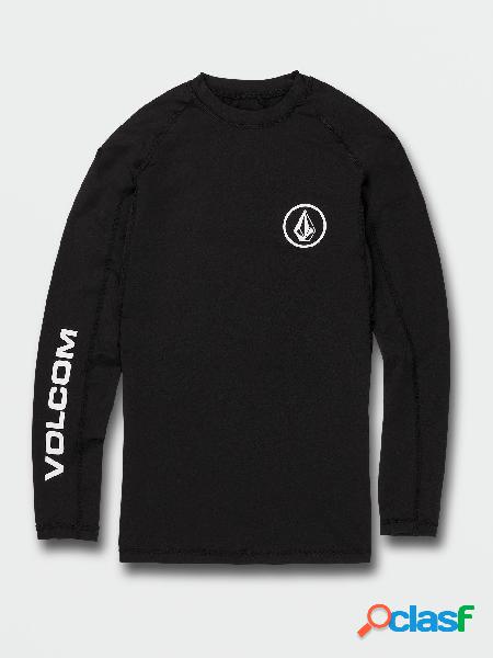 Volcom Camiseta protectora Lido Solid - BLACK