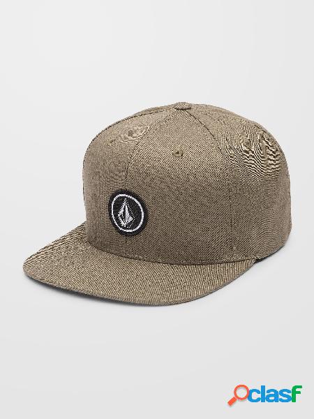 Volcom Gorra Quarter Twill - TARMAC BROWN