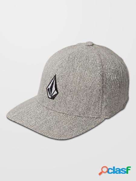 Volcom Gorra jaspeada Full Stone Heather Xfit - GREY VINTAGE