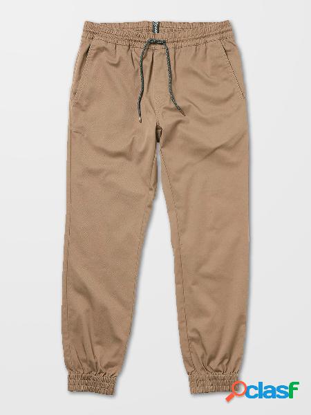 Volcom Pantalón Frickin Slim Jogger - KHAKI