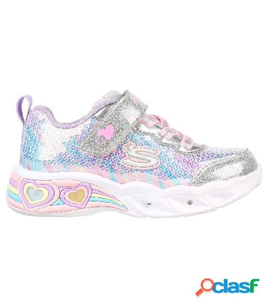 Zapatillas Skechers Sweetheart Lights Let's Shine Niños