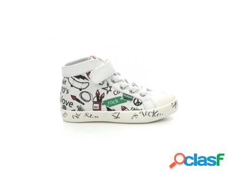 Zapatos KICKERS Niño (25 - Blanco)
