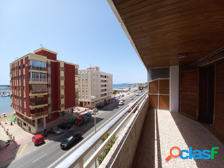 ALQUILER DE APARTAMENTO SIN AMUEBLAR A 50m del mar con 3