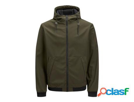 Abrigo JACK & JONES Hombre (XS - Verde)