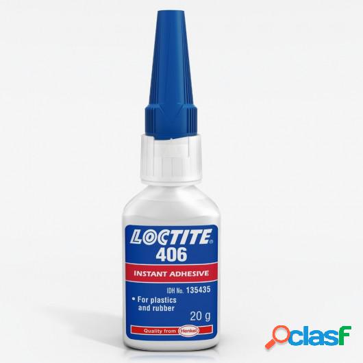 Adhesivo Instantaneo Elastomeros Loctite 406-20Gr