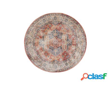 Alfombra BENUTA Haven (Viscosa - Rojo - 160 x 160 cm)