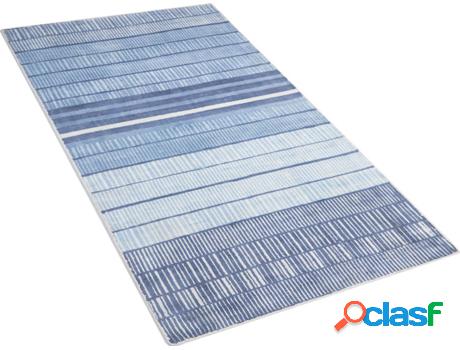 Alfombra Yardere (Azul - Viscosa -80x150x1 cm)