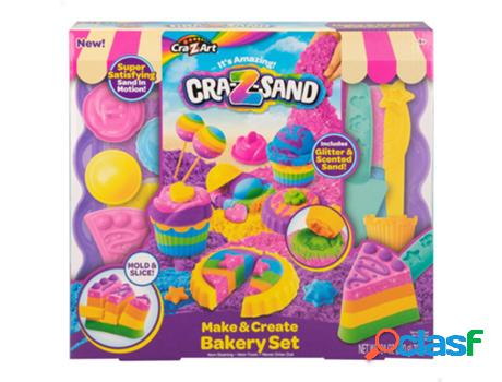 Arena para Modelar CRA-Z-ART Cra-Z-Sand Bakery Set que
