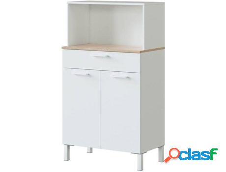 Armário HABITDESIGN Blanco Artik - Canadian (Melamina, PVC