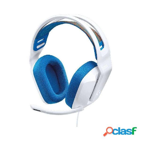 Auriculares Gaming con Micrófono Logitech G335/ Jack 3.5/
