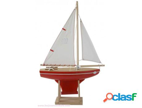 Barco TIROT (Madera - Rojo - 30 cm)