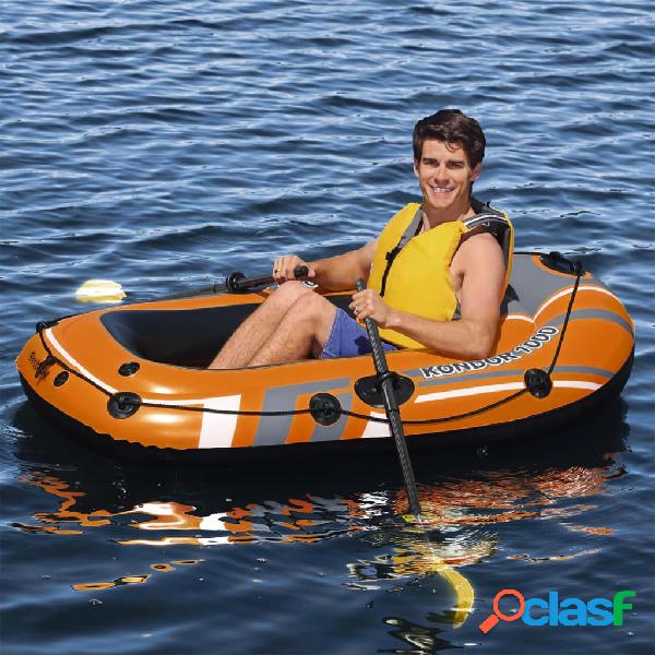 Bestway Juego de bote inflable Kondor 1000 Set 155x93 cm