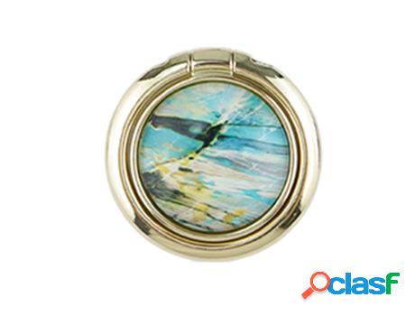 Botón Pop Con Anillo Trasero GANDY Best360 Marble Blue Bird