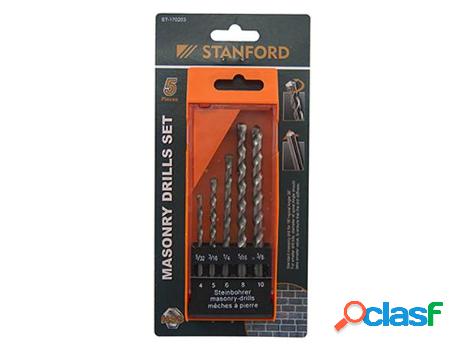 Brocas de widia 4 a 10 mm (5 brocas)