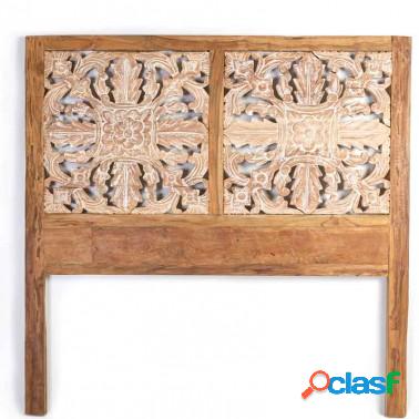 Cabecero cama 150/160 madera tallada Serie Cincel