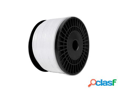 Cable de antena tv 6,2/4,6 mm. rollo 100 m.