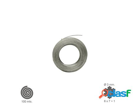 Cable galvanizado 3 mm. (rollo 100 metros) no elevacion