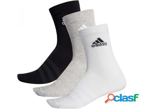 Calcetines para Unisex ADIDAS Calcetine Crew Blanco