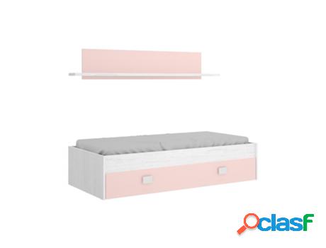 Cama Infantil BEFARA-DK (195 x 97 x 44 cm - Melamina -