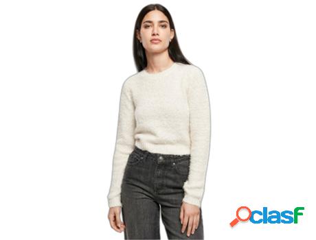 Camiseta URBAN CLASSICS Mujer (S - Blanco)