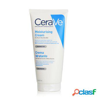 CeraVe Moisturising Cream For Dry to Very Dry Skin 177ml/6oz