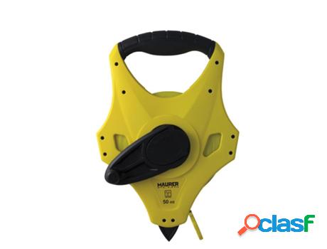 Cinta metrica maurer profesional triple velocidad 50 metros