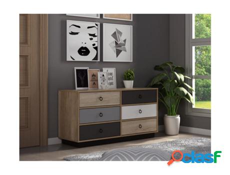 Cómoda VENTE UNIQUE Baja Krypton (61.4 x 120 x 39.6 cm -