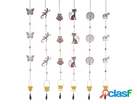 Colgantes De Metal Variados Incluye 6 Unidades Decoración
