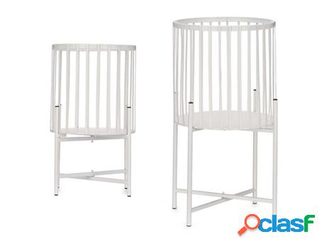 Conjunto de 2 Macetas GIFT DECOR (Metal - 30.60 x 30.60 x