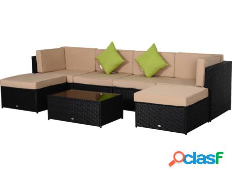 Conjunto de Jardín OUTSUNNY 860-002V02