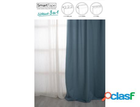 Cortina SOKIOS Lotus (120 x 180 - Poliéster - Azul)