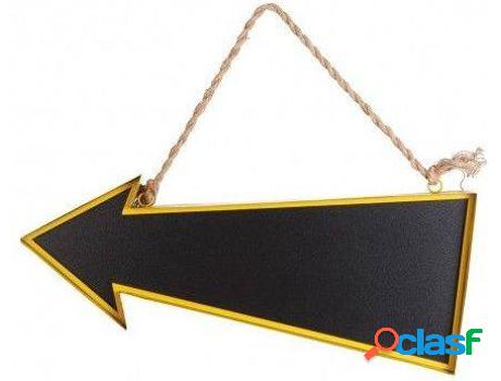 Decoración De Pared HOGAR Y MÁS Colgar Flecha En (62,50 x