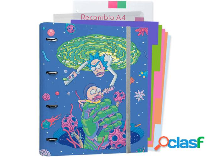 Dossier RICK & MORTY Virus (Multicolor - A4 - 26x2.3cm)