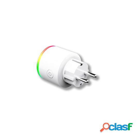 Enchufe Wifi Energeeks Pl Bl Con Luz Multicolor Eg-Ew