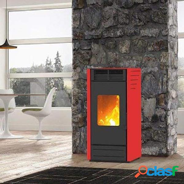 Estufa pellet karmek one asia s1 7,11kw rojo