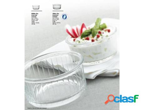 Flaneros vidrio 8 cm pack 4
