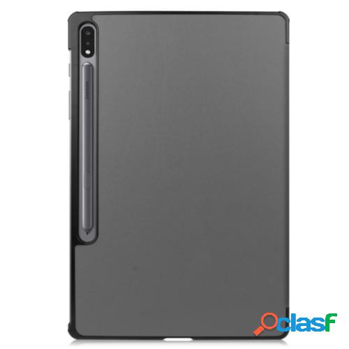 Funda De Tres Pliegues Para Samsung Galaxy Tab S7 Plus / Fe