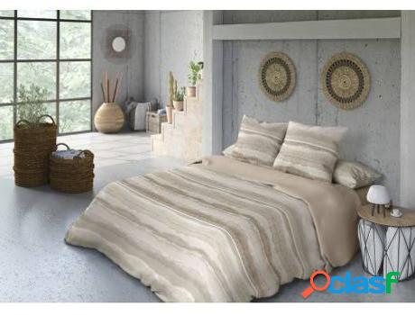 Funda Nórdica Pierre Cardin Nina 100% Algodón Beige 90 cm