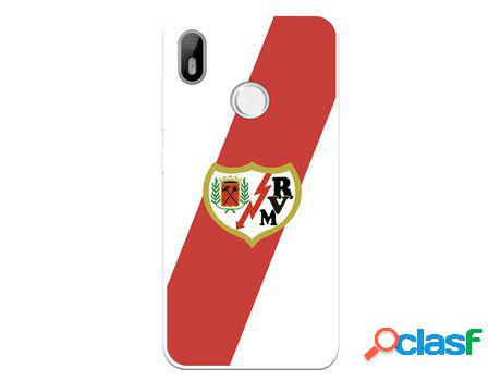 Funda Para Bq Aquaris C Del Rayo Vallecano Escudo - Licencia