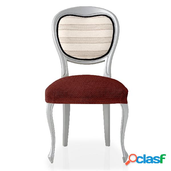 Funda de Silla Bielástica Pack 2 Unidades Modelo Cora Teja