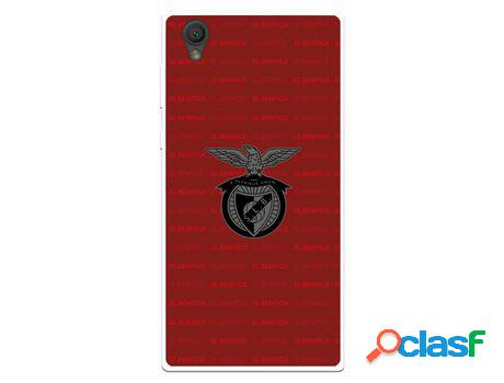 Funda para Sony Xperia L1 del Escudo Fondo Granate -