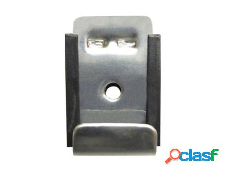 Grapa espejo graduable inoxidable 25x30 juego 4 piezas