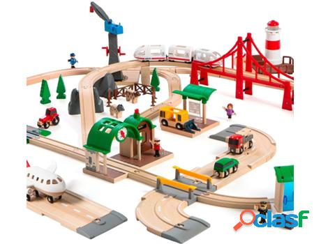 Jogo de Mesa BRIO Railway World Deluxe Set (3 Anos)