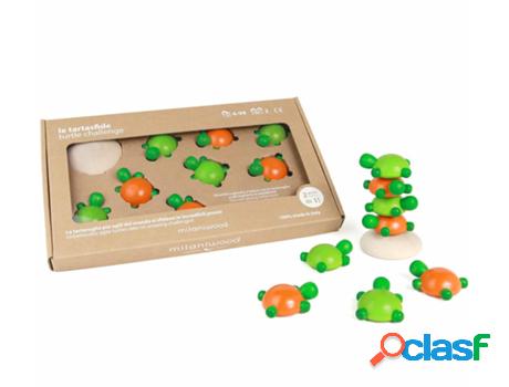 Jogo de Mesa MILANIWOOD Turtle Challenge (4 Anos)