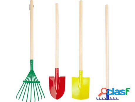 Jogo de Mesa SMALL FOOT COMPANY Garden Tools Set (3 Anos)