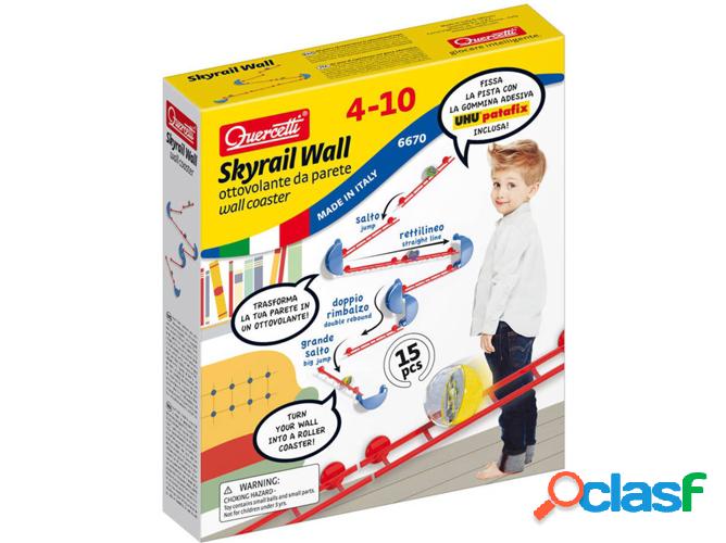 Juego Educativo QUERCETTI Marble Run Skyrail Juego de Pared