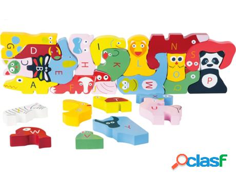 Juego Educativo SMALL FOOT COMPANY (Madera - Naranja - 53 x